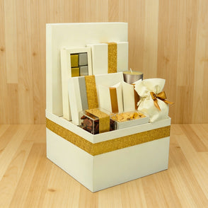 Calligraphy ribbon decorated chocolat...