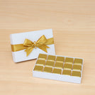 Premium Gold & White chocolate 15-pc hard box