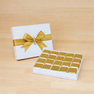 Premium gold & white chocolate 20-pc hard box