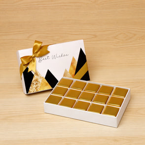 Best wishes geometric designed 15p pr...