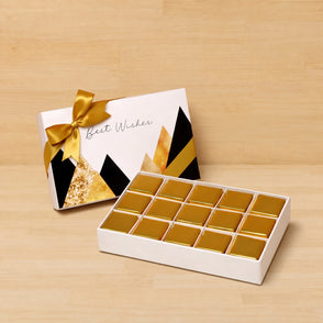 Best wishes geometric designed 15p pr...