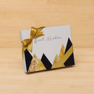 Best wishes geometric 20p premium chocolate hard box