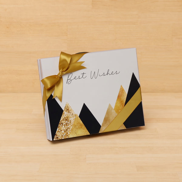 Best wishes geometric 20p premium chocolate hard box