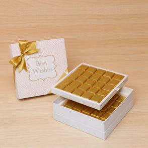 Best wishes designed 50P premium choc...
