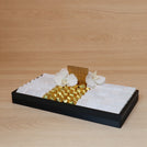 Premium designed leather gift tray