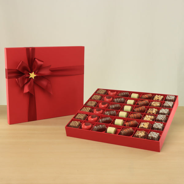 Premium chocolate luxury red hard box