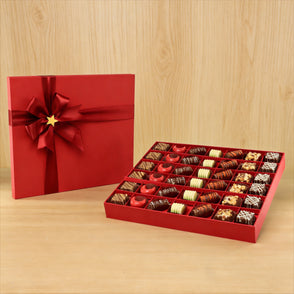 Premium chocolate luxury red hard box
