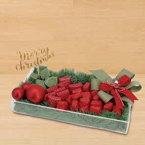 Merry Christmas designed premium choc...