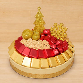 Christmas decorated premium chocolate...