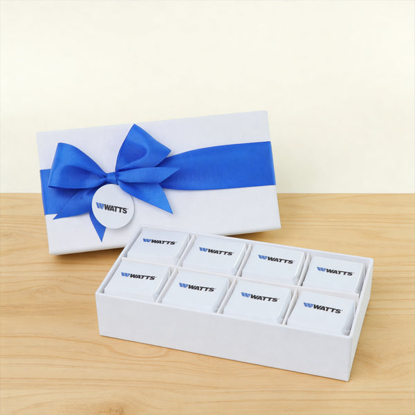 Set of 6 Corporate customized premium chocolate 8P hardbox