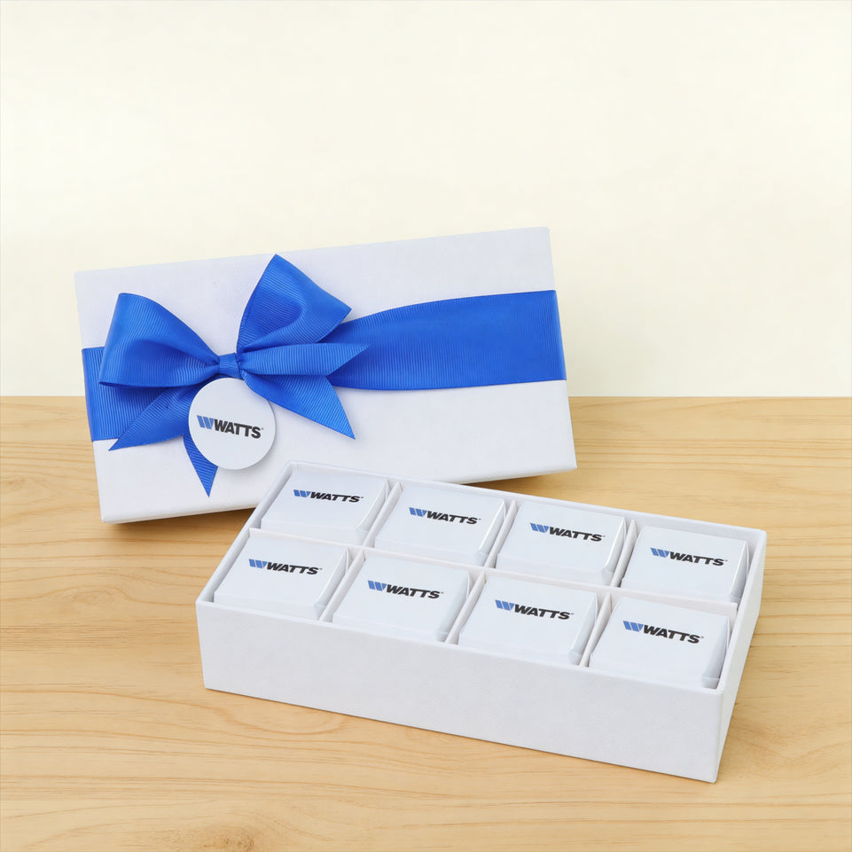 Set of 6 Corporate customized premium chocolate 8P hardbox