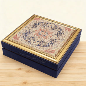 Flower pattern designed chocolate har...