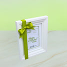 Set of 20 corporate personalized photo frame with ribbon