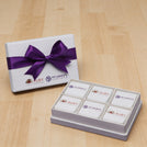Corporate branded chocolate customized printed hard box