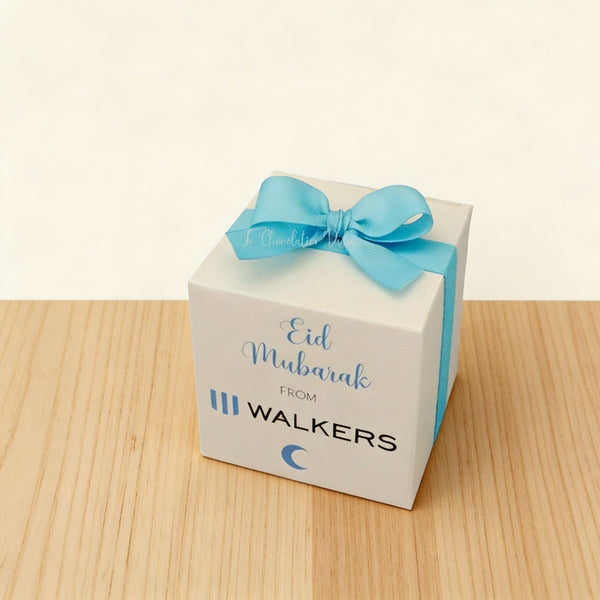 Corporate customized chocolate soft printed box