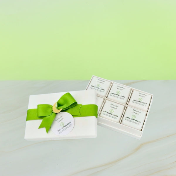 Set of 8 Corporate customized premium chocolate 6P hard box