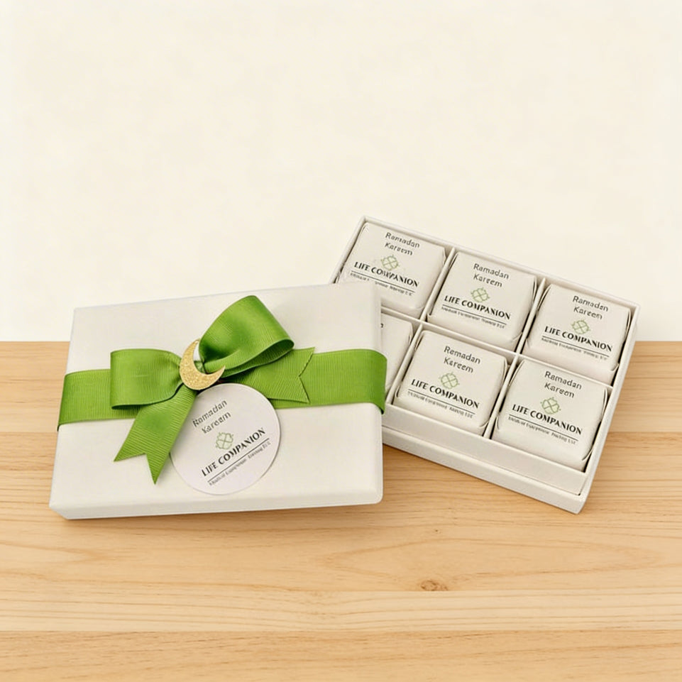 Set of 8 Corporate customized premium chocolate 6P hard box