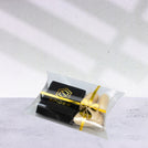 Set of 20 Corporate branded chocolate & almond dragees clear box