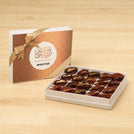 Set of 3 Corporate customize Ramadan Mubarak designed premium nut stuffed dates 20P hard box