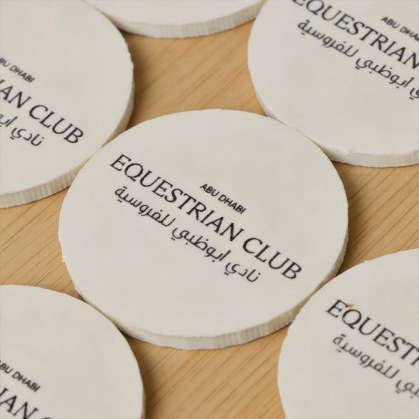 Corporate branded premium printed chocolate