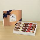 Set of 3 Corporate customized Ramadan Mubarak designed premium chocolate 20P hard box