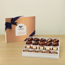 Set of 3 Corporate customized Ramadan Mubarak designed premium chocolate & dates 20P hard box