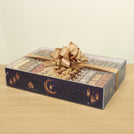 Corporate customized Ramadan designed premium chocolate & dates large acrylic tray with cover