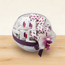 Corporate branded premium chocolate glass bowl