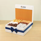 Corporate customized premium chocolate & nuts large hamper