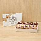 Set of 4 corporate customized premium chocolate & nut dates 15P hard box