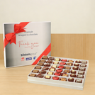 Corporate customized premium chocolate 42P hard box