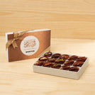 Set of 4 Corporate customize Ramadan Mubarak designed premium nut stuffed dates 15P hard box
