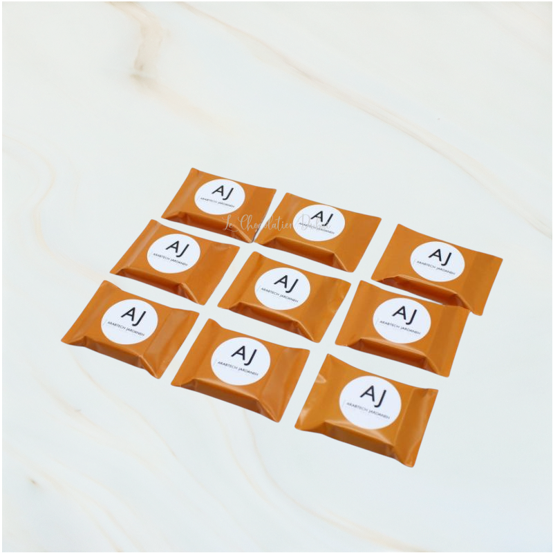 Corporate branded loose premium chocolate