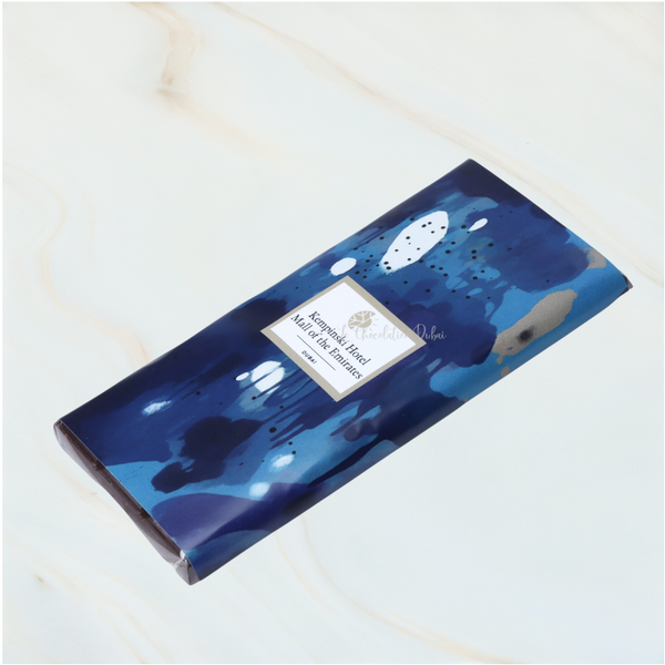 Set of 10 corporate branded plain milk loose chocolate bar