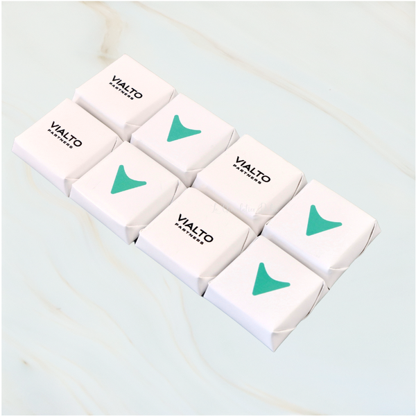 Corporate branded loose premium chocolate