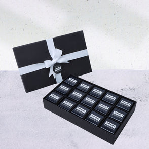Set of 4 corporate branded chocolate ...
