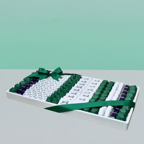 Corporate branded chocolate large lea...