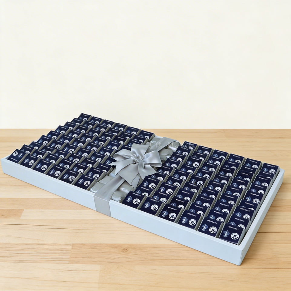 Customized branded premium chocolate leather tray