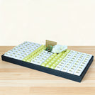 Corporate customized premium chocolate large leather tray