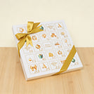 Set of 2 Corporate branded chocolate Christmas advent calendar box