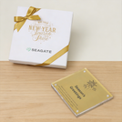 Set of 20 Corporate Christmas designed acrylic frame giveaway in hard box