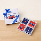Set of 15 Corporate customized premium chocolate 4P printed hard box