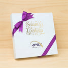Set of 2 Corporate branded chocolate printed hard box
