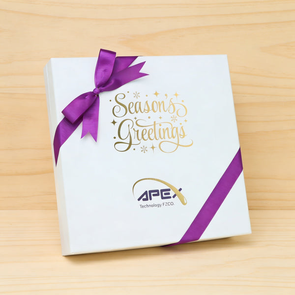 Set of 2 Corporate branded chocolate printed hard box