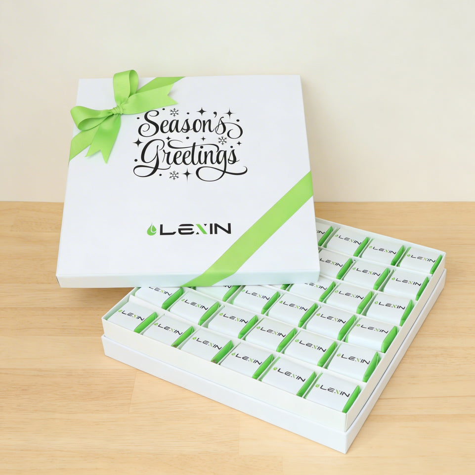 Corporate customized premium chocolate 36P printed hard box