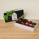 Set of 6 Corporate customized Ramadan designed chocolate & dates 8P hard box