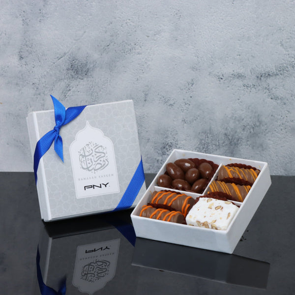 Set of 15 Corporate customized Ramadan design chocolate & sweets hard box giveaway