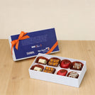 Set of 6 corporate customized ramadan designed premium chocolate 8P hard box