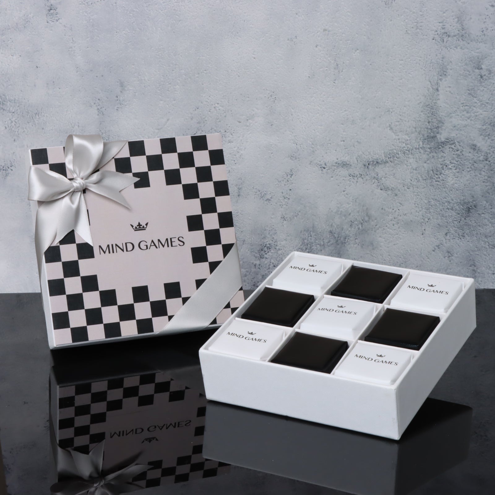 Set of 5 Corporate branded premium chocolate 9P hard box