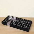 Corporate customized premium chocolate medium leather tray